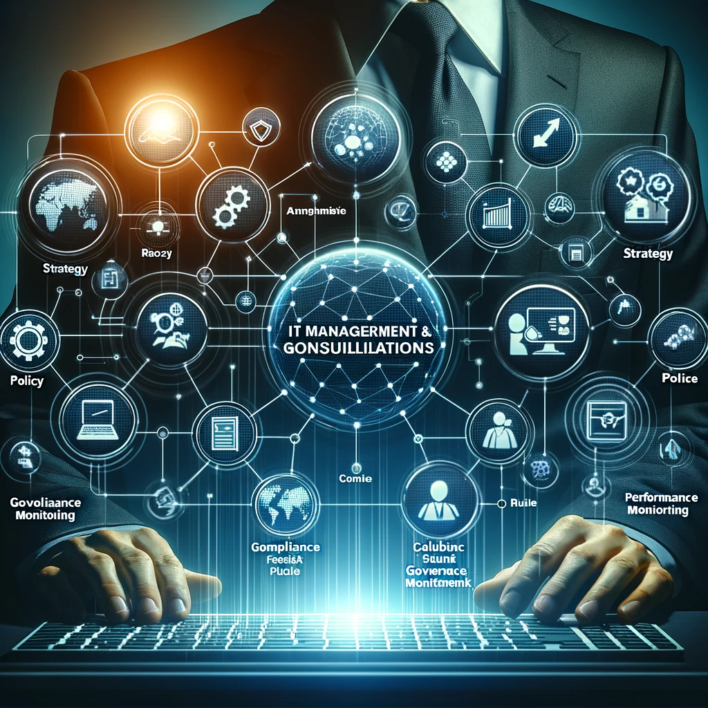 IT governance & operations illustration