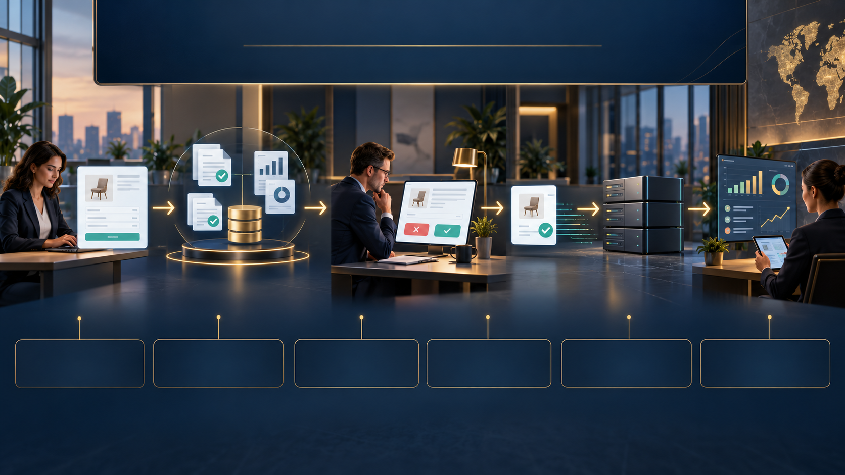 Purchase request workflow with information retrieval, human approval, authorized execution and evaluation