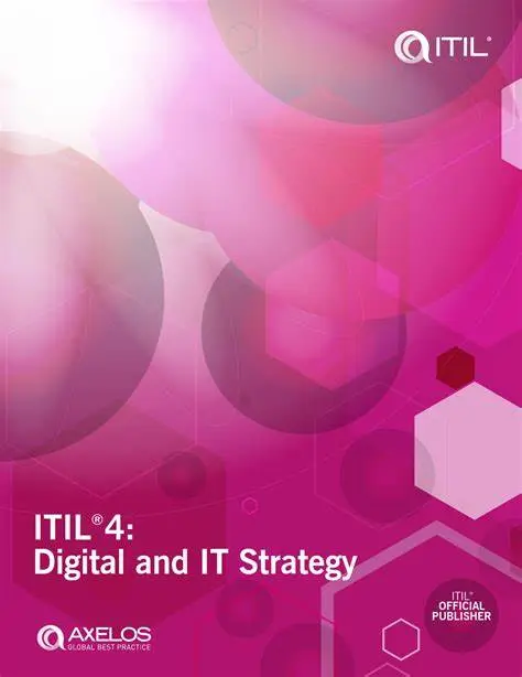 ITIL ® 4: Digital and IT Strategy